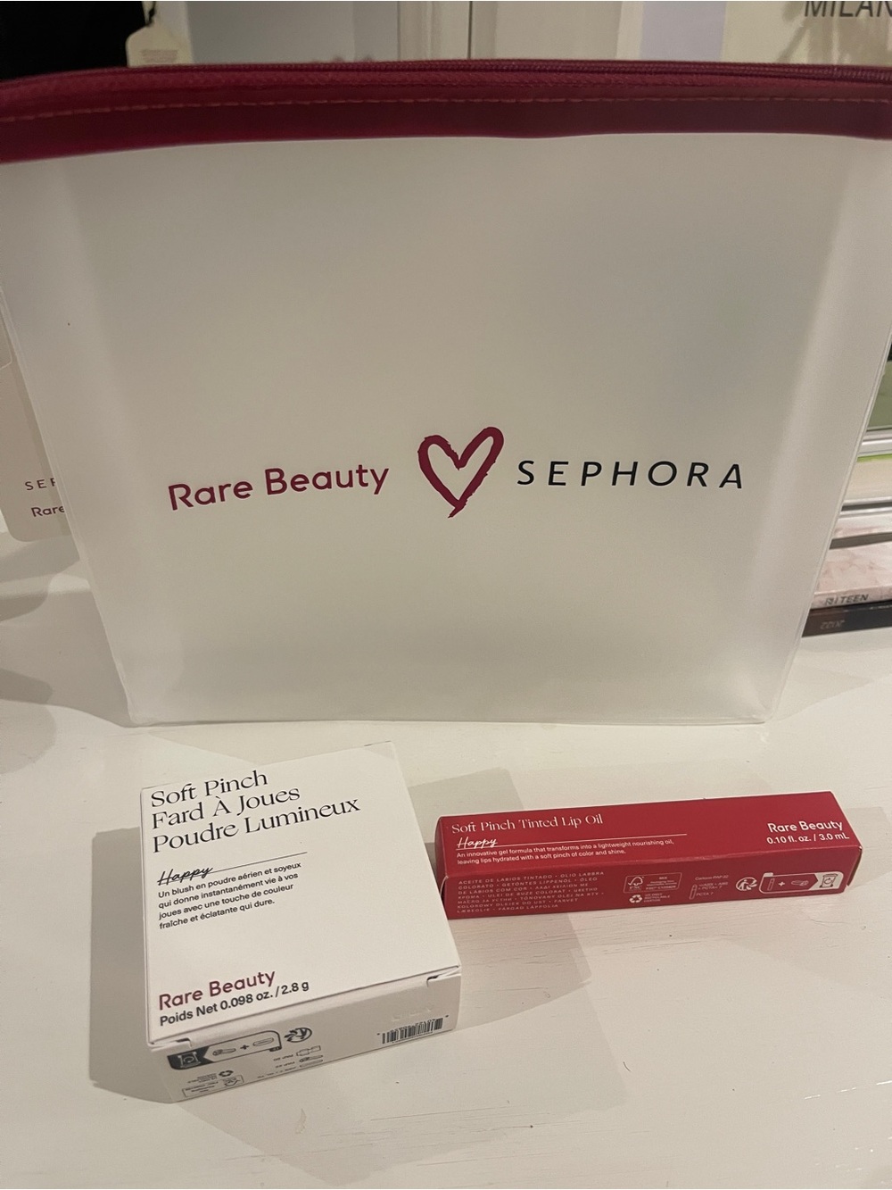 Rare Beauty Soft Pinch Cheek Color & Tinted Lip Oil Set — Berry Red